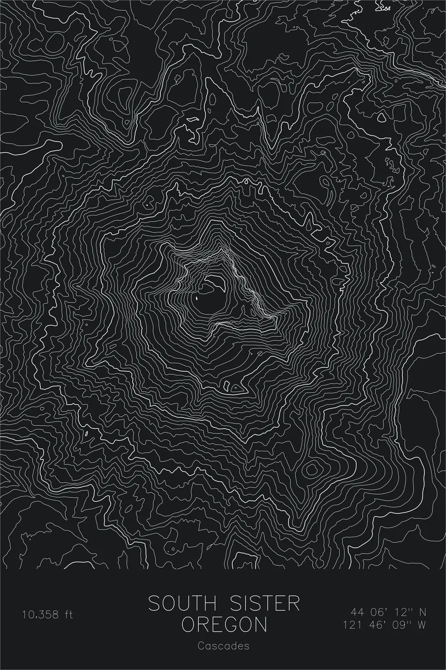 South Sister, Black colorway