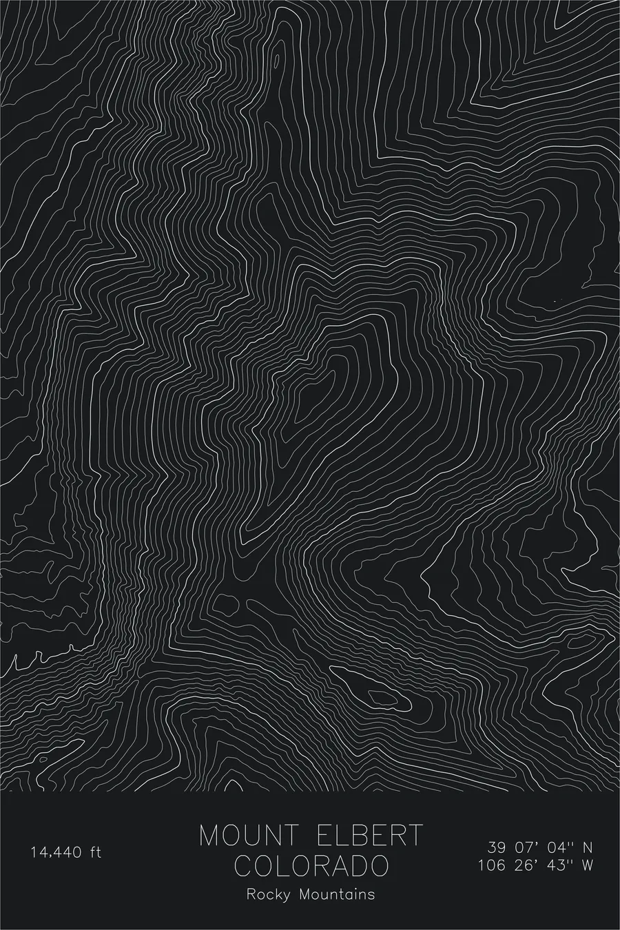 Mount Elbert — Black