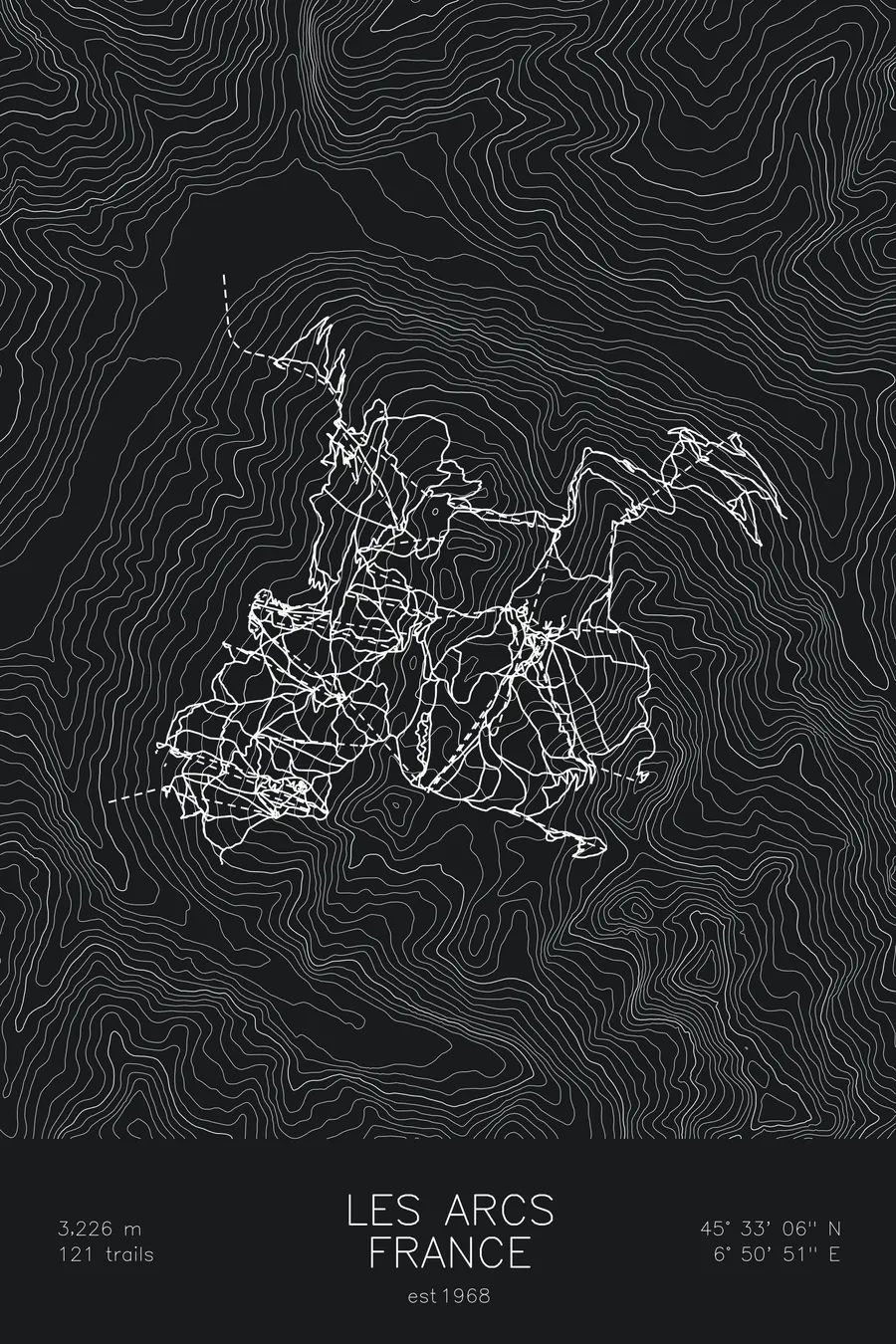 Les Arcs, Black colorway