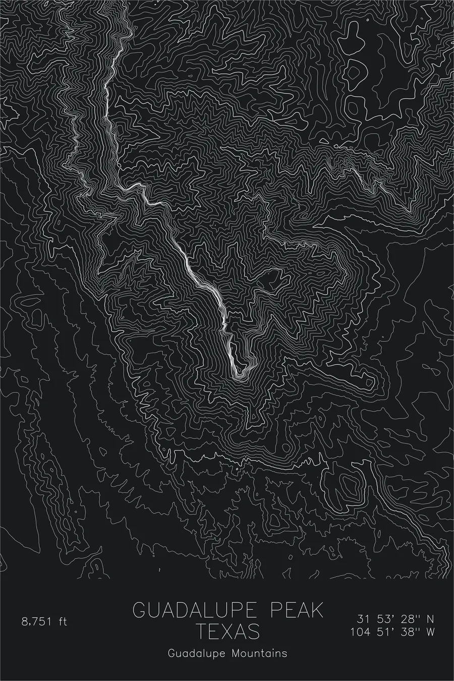 Guadalupe Peak, Black colorway