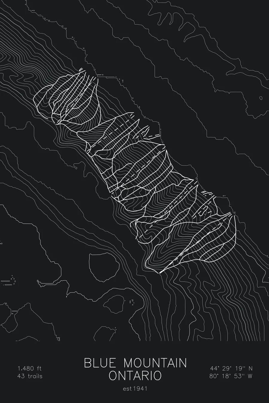 Blue Mountain, Black colorway