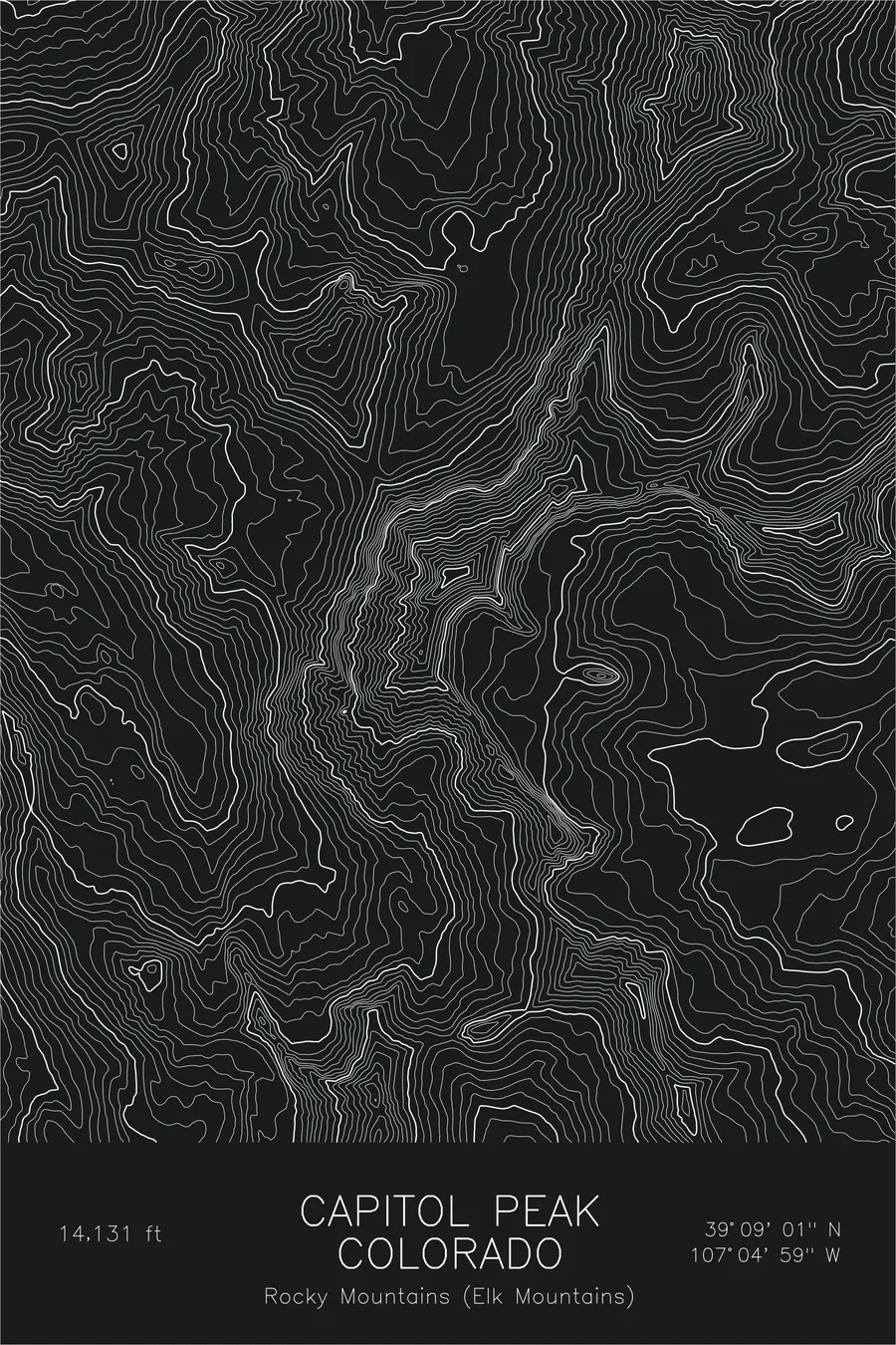 Capitol Peak, Black colorway
