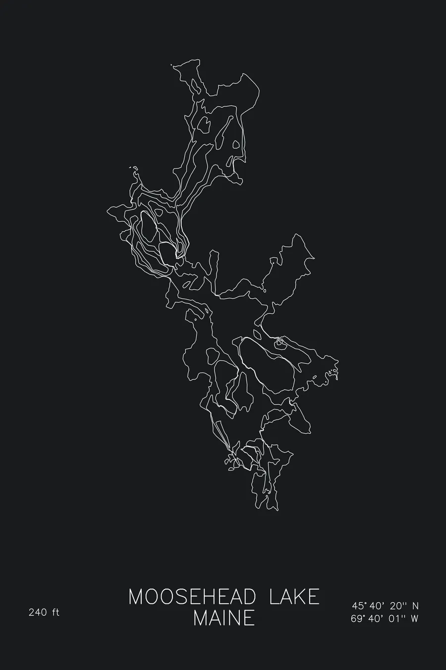 Moosehead Lake, Black colorway