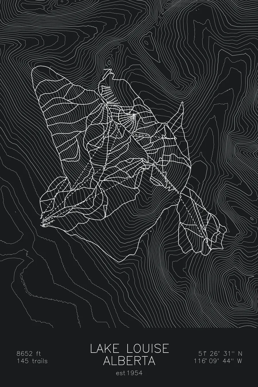 Lake Louise, Black colorway
