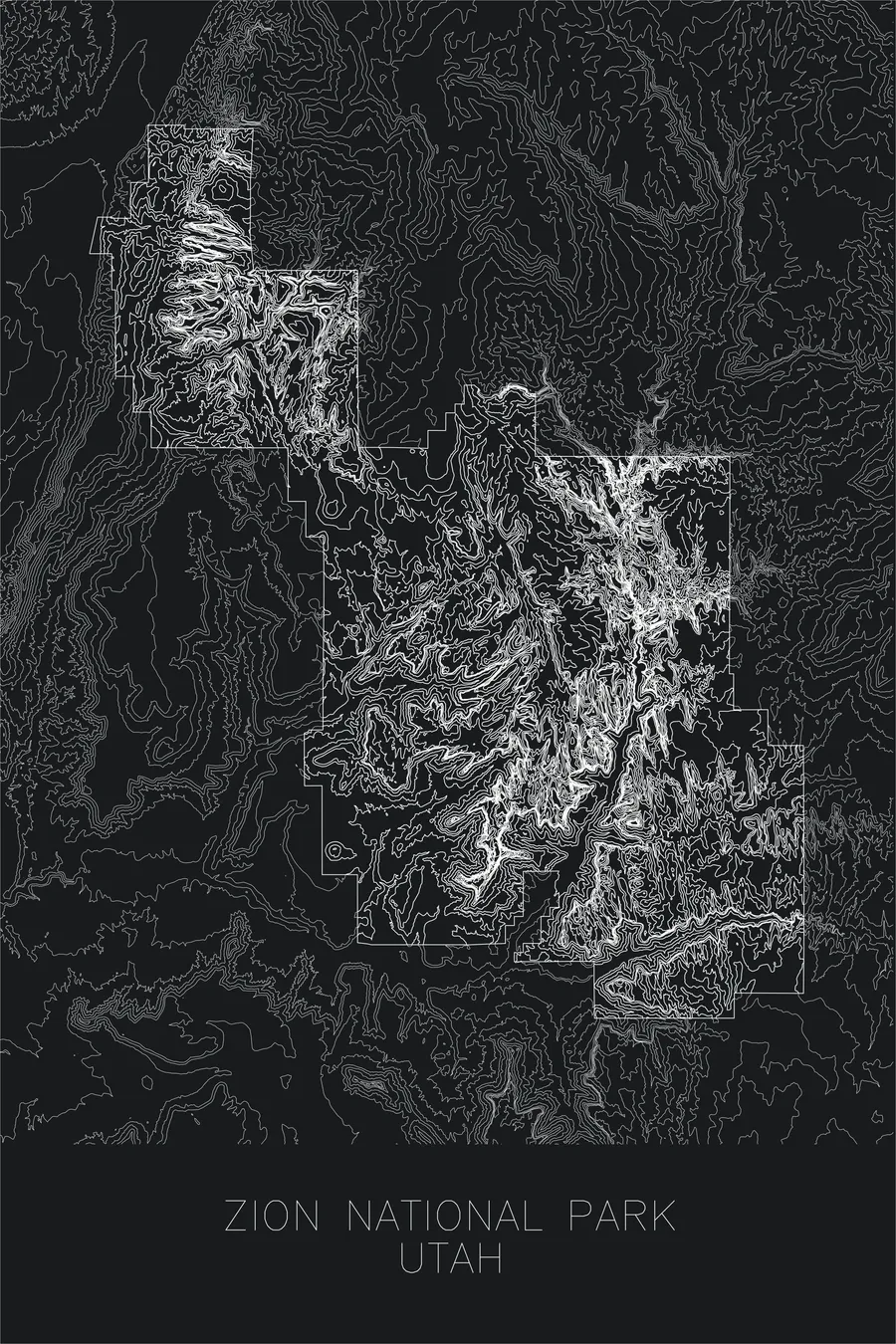 Zion National Park — Black