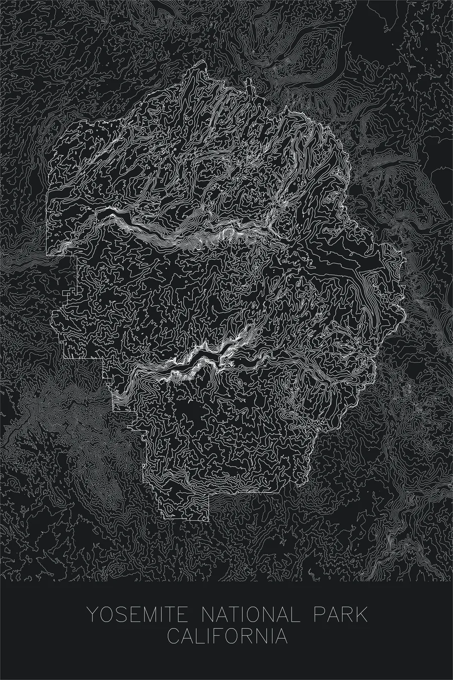 Yosemite National Park — Black