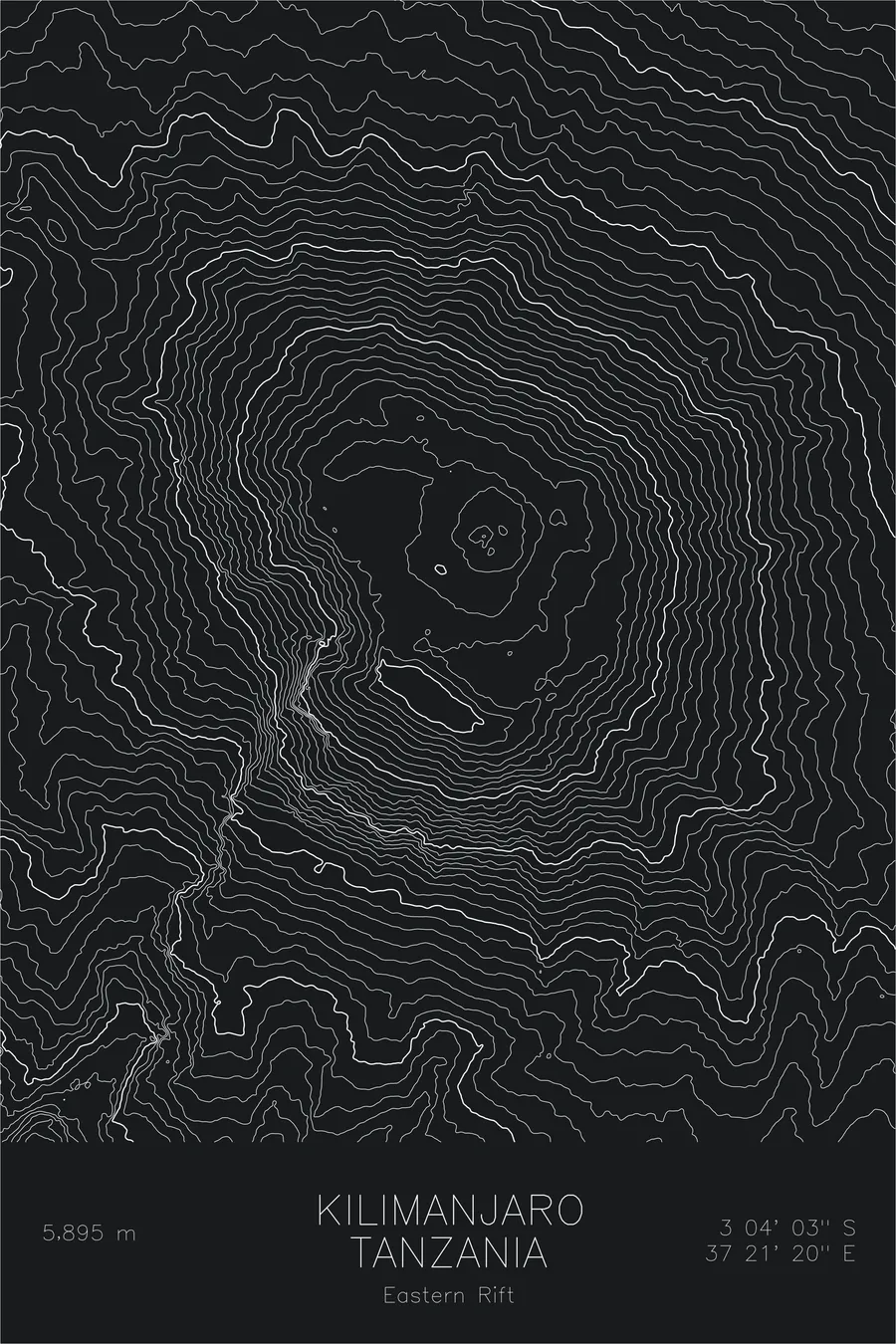 Kilimanjaro, Black colorway