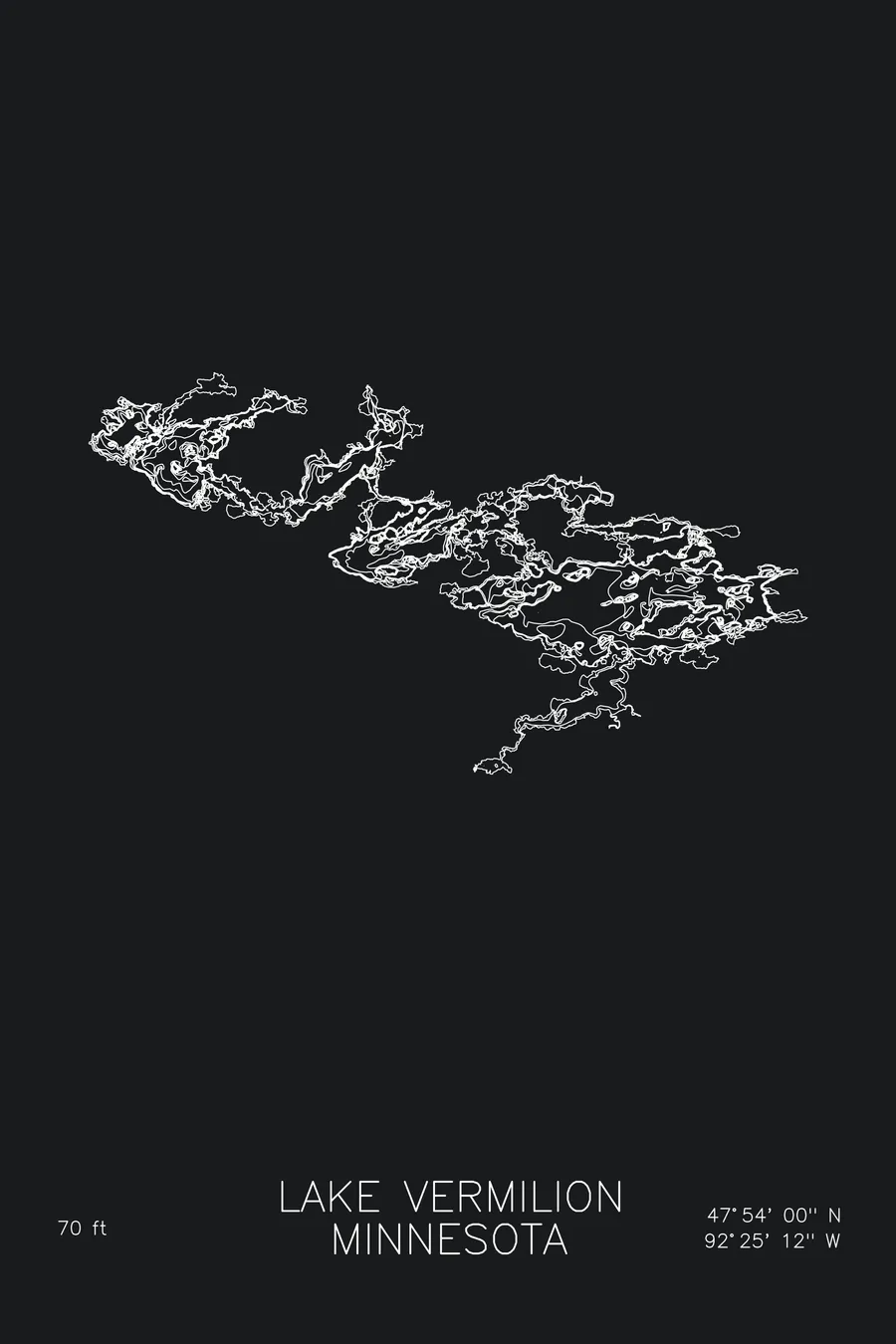 Lake Vermilion, Black colorway