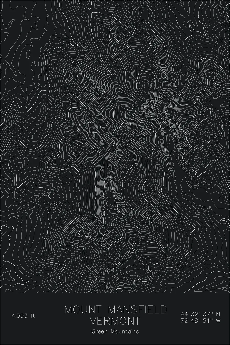 Mount Mansfield — Black