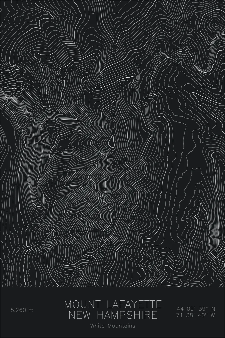 Mount Lafayette, Black colorway