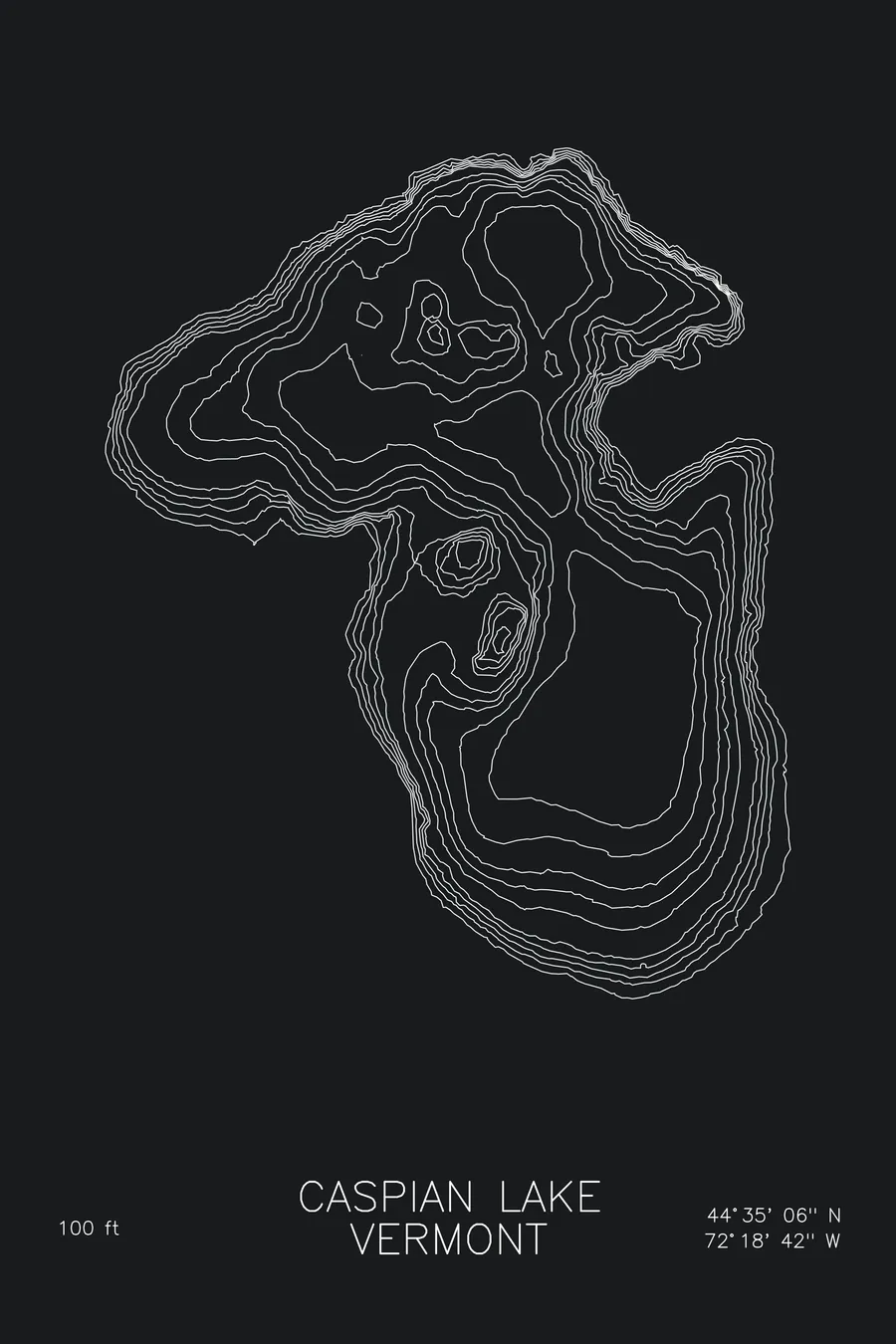 Caspian Lake, Black colorway