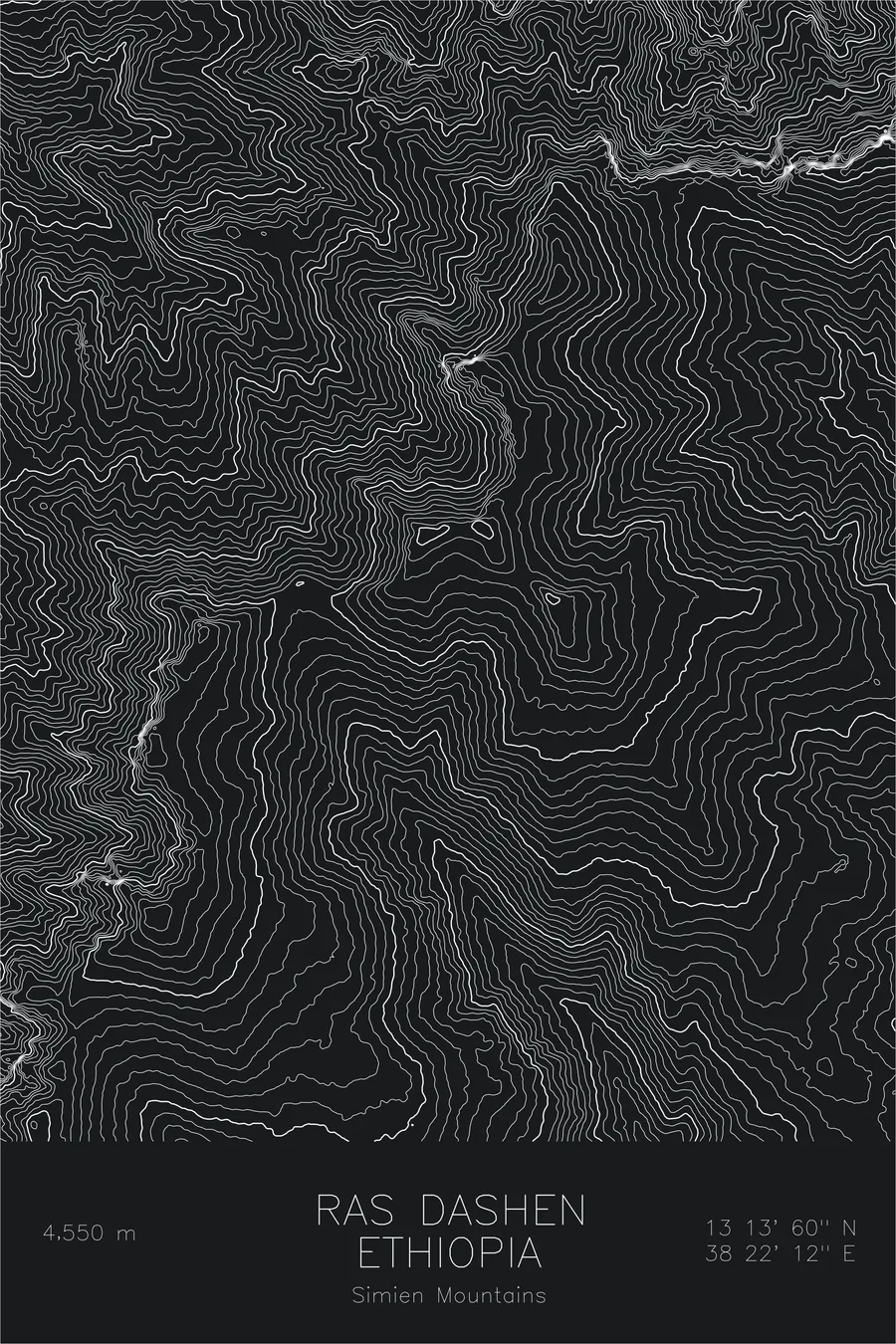 Ras Dashen, Black colorway