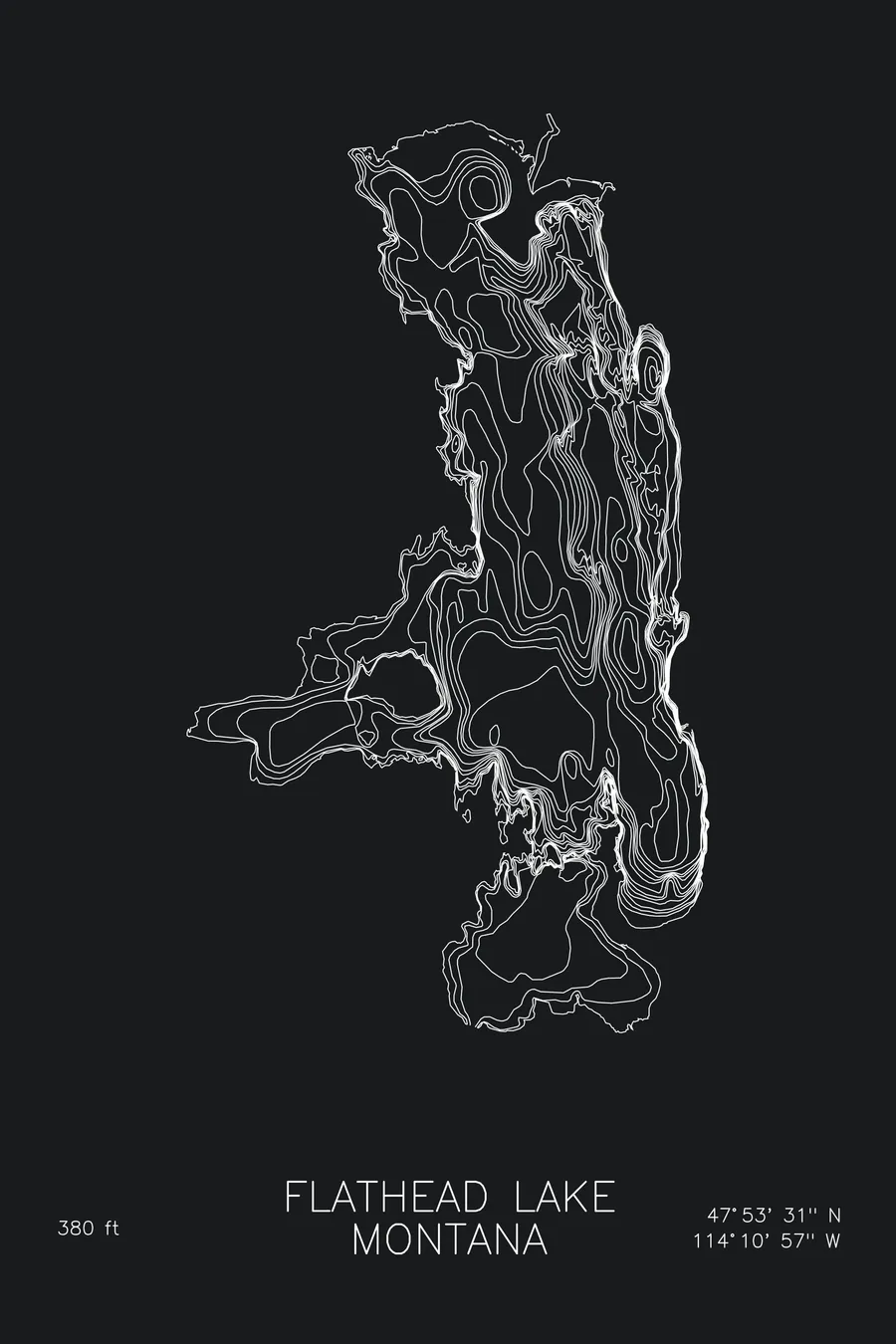 Flathead Lake, Black colorway