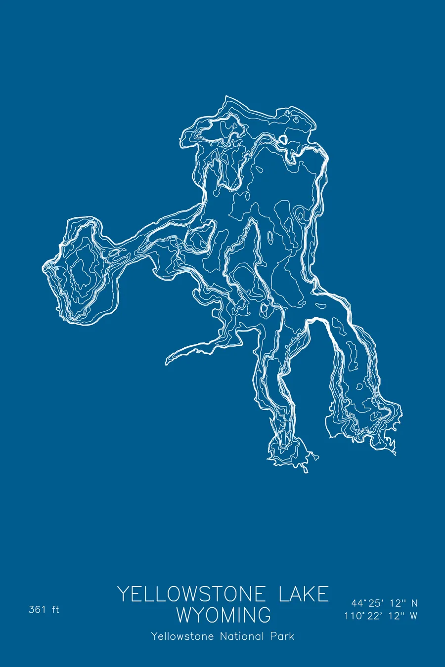 Yellowstone Lake, Blue colorway