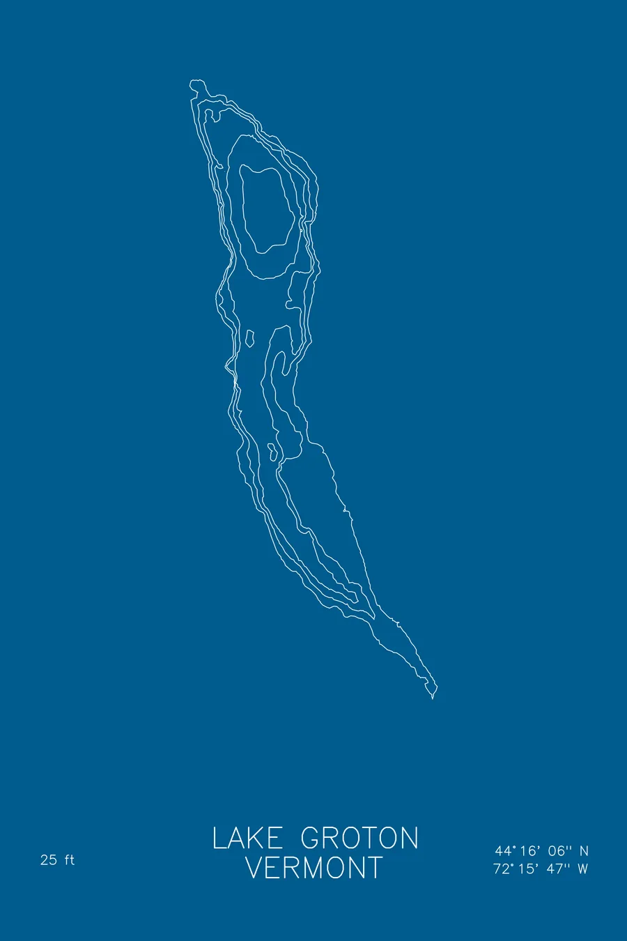 Lake Groton, Blue colorway