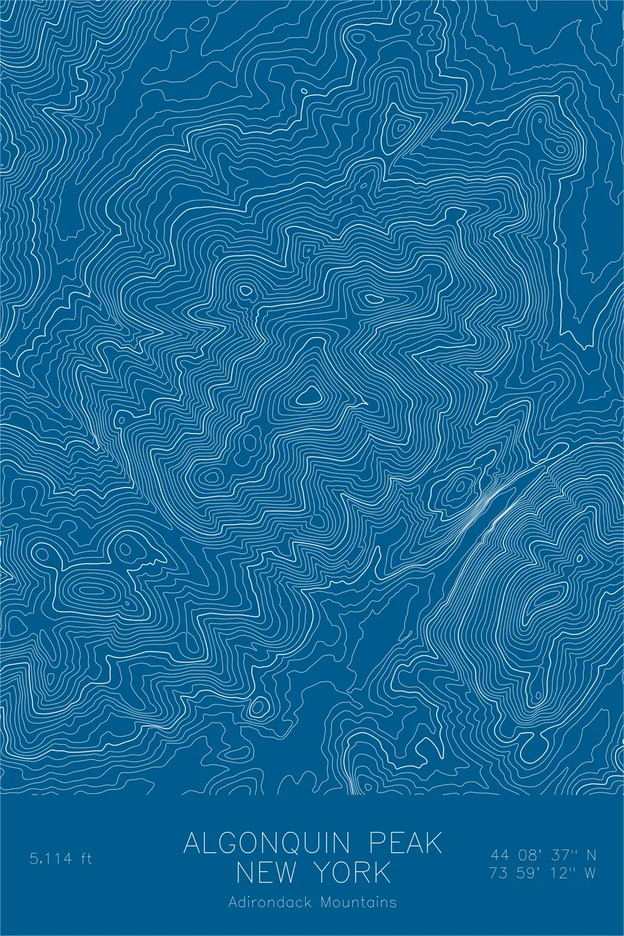 Algonquin Peak, Blue colorway