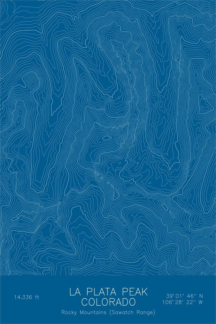 La Plata Peak, Blue colorway