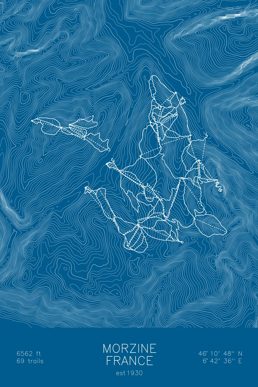 Morzine, Blue colorway