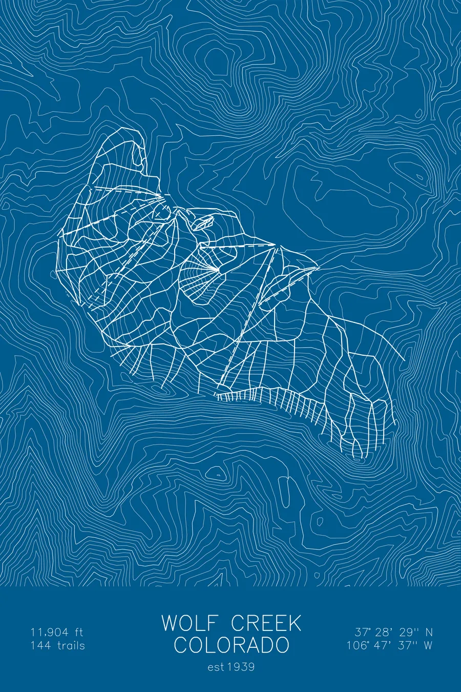 Wolf Creek, Blue colorway
