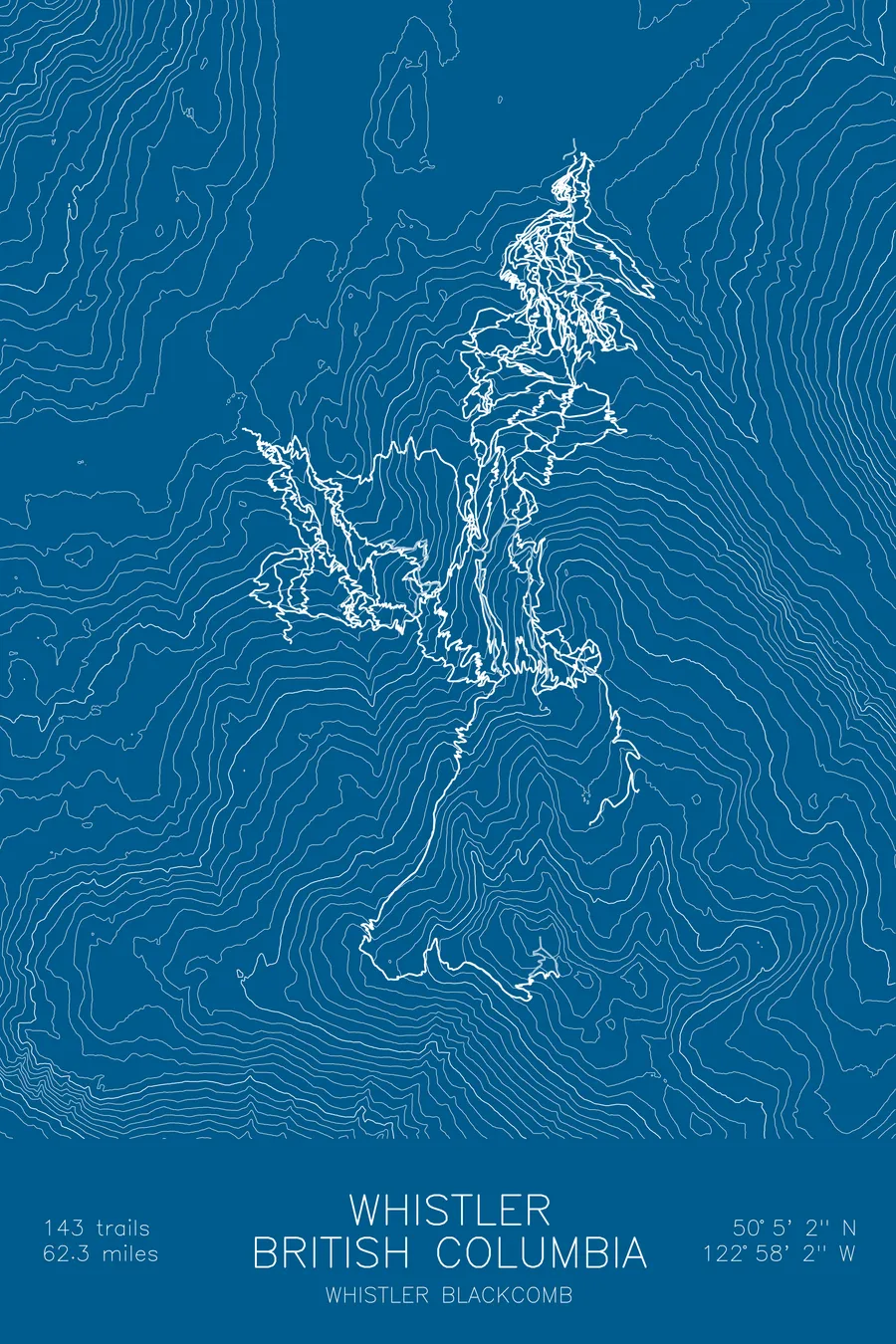 Whistler, Blue colorway