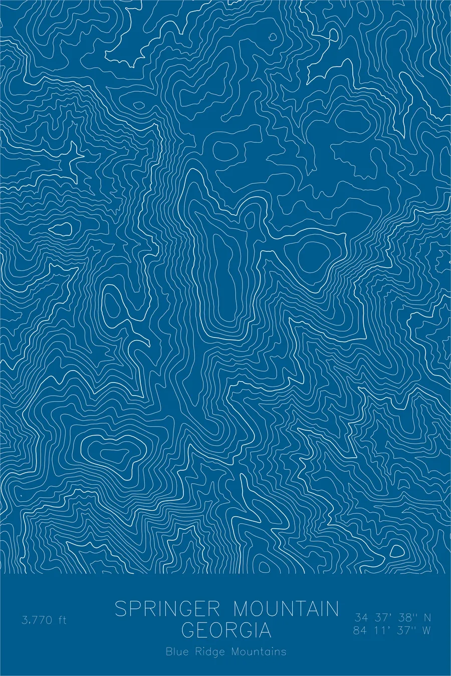 Springer Mountain, Blue colorway