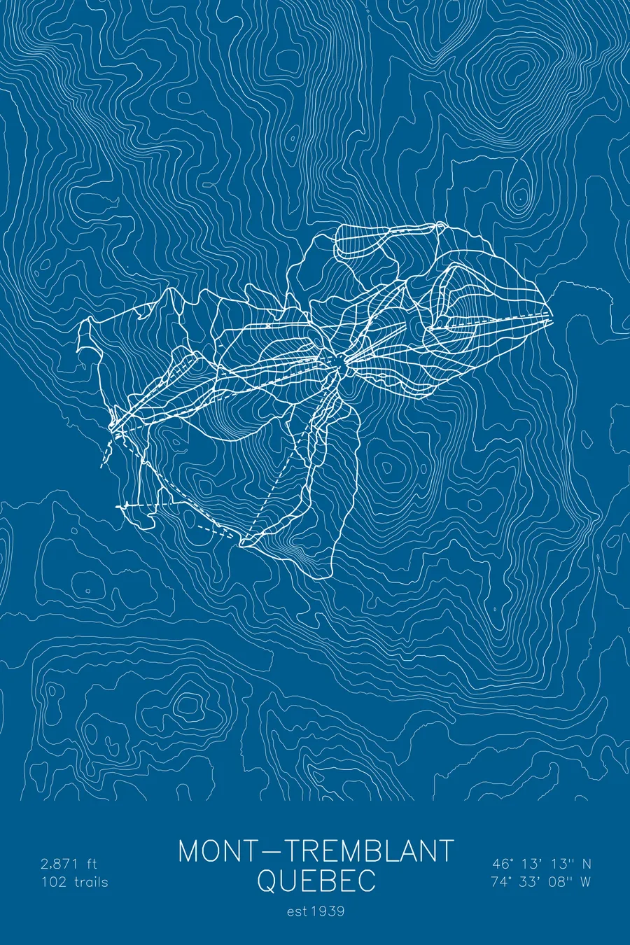 Mont-Tremblant, Blue colorway