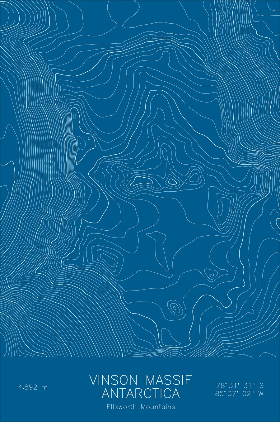 Vinson Massif, Blue colorway