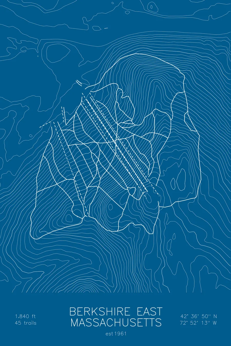 Berkshire East, Blue colorway