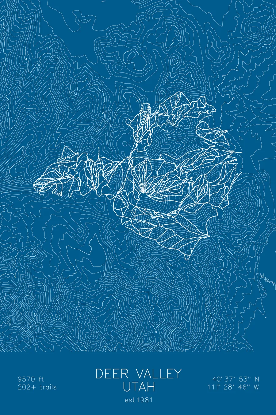 Deer Valley, Blue colorway