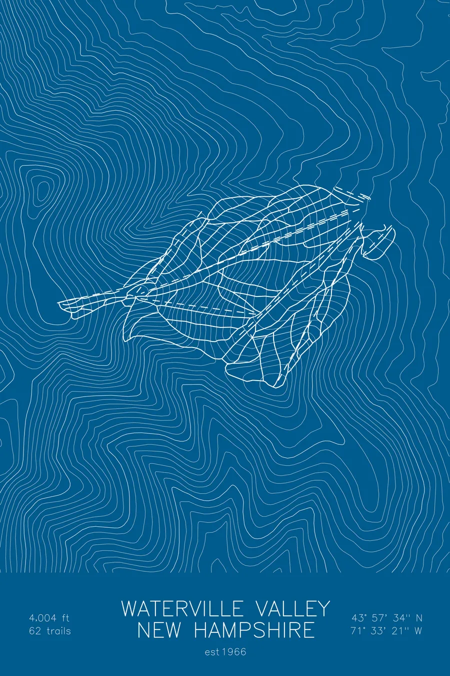 Waterville Valley, Blue colorway