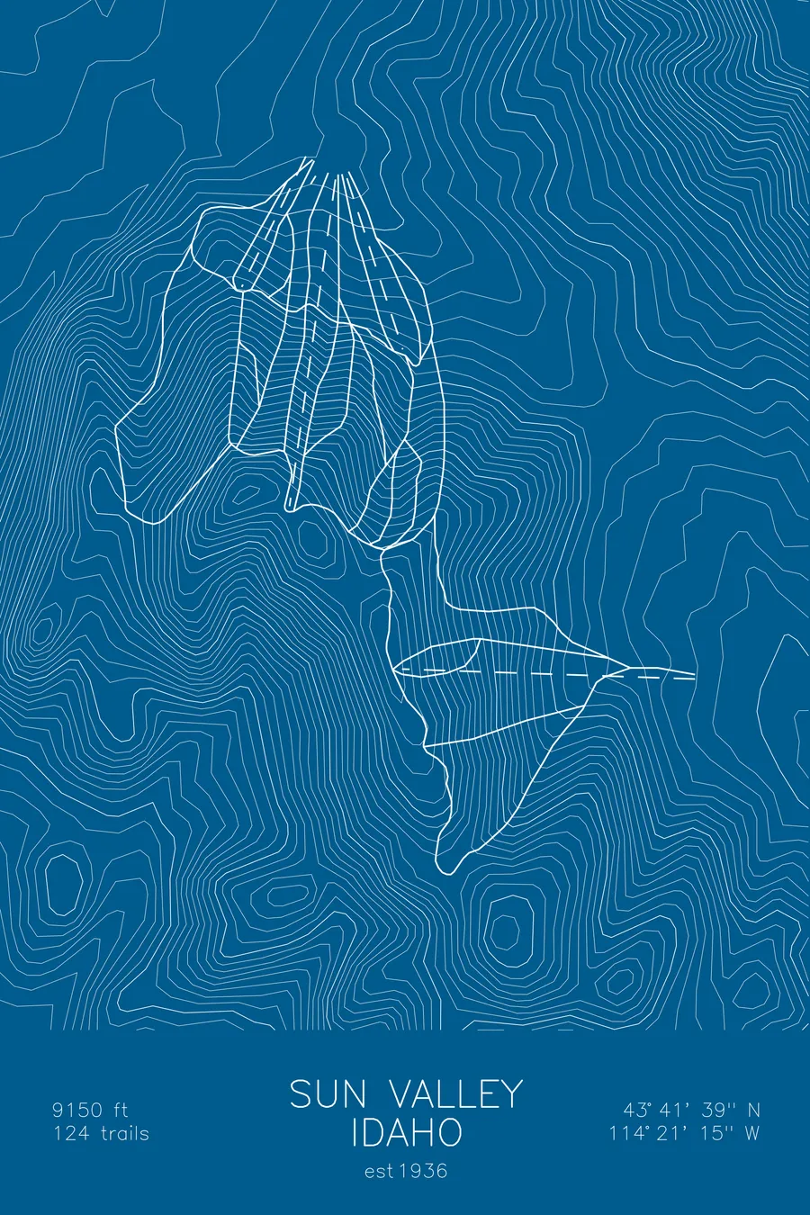 Sun Valley, Blue colorway