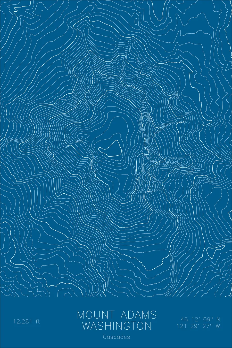 Mount Adams, Blue colorway