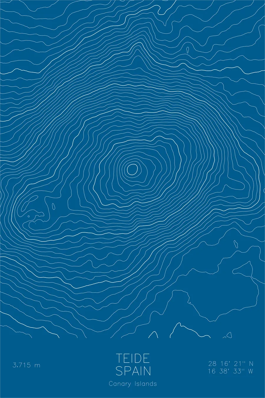 Teide, Blue colorway