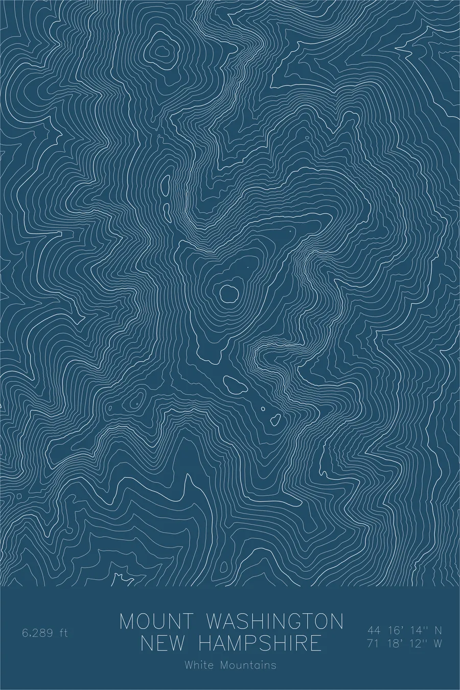 Mount Washington — Blue