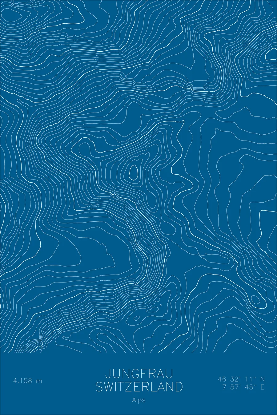 Jungfrau, Blue colorway