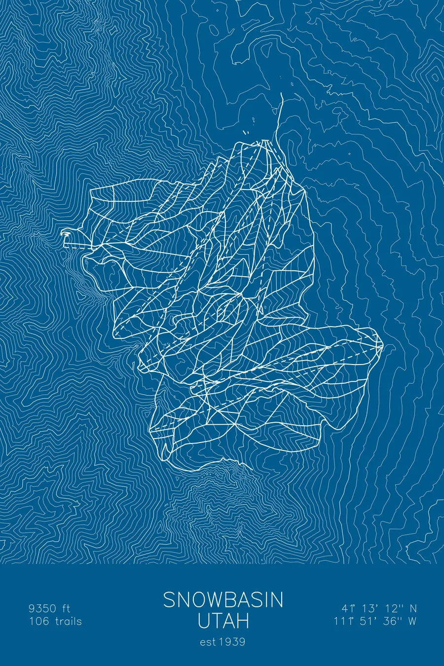 Snowbasin, Blue colorway