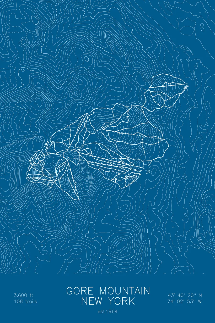Gore Mountain, Blue colorway