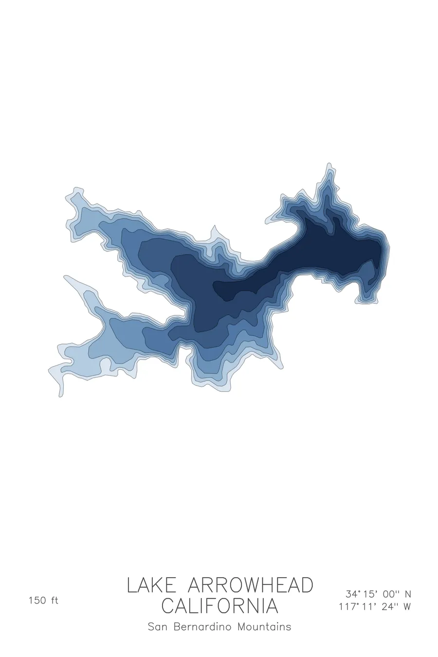 Lake Arrowhead, Deep colorway