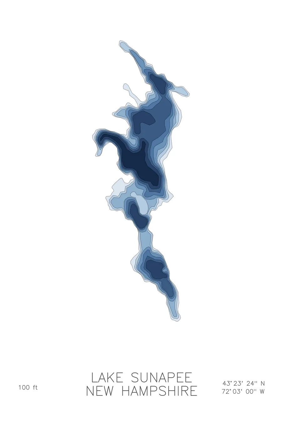 Lake Sunapee, Deep colorway