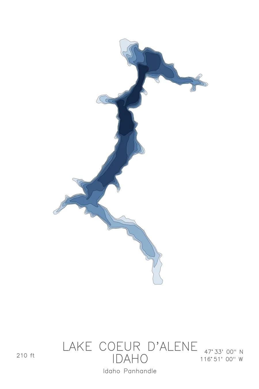 Lake Coeur d'Alene, Deep colorway