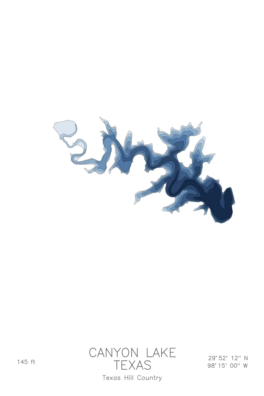 Canyon Lake, Deep colorway