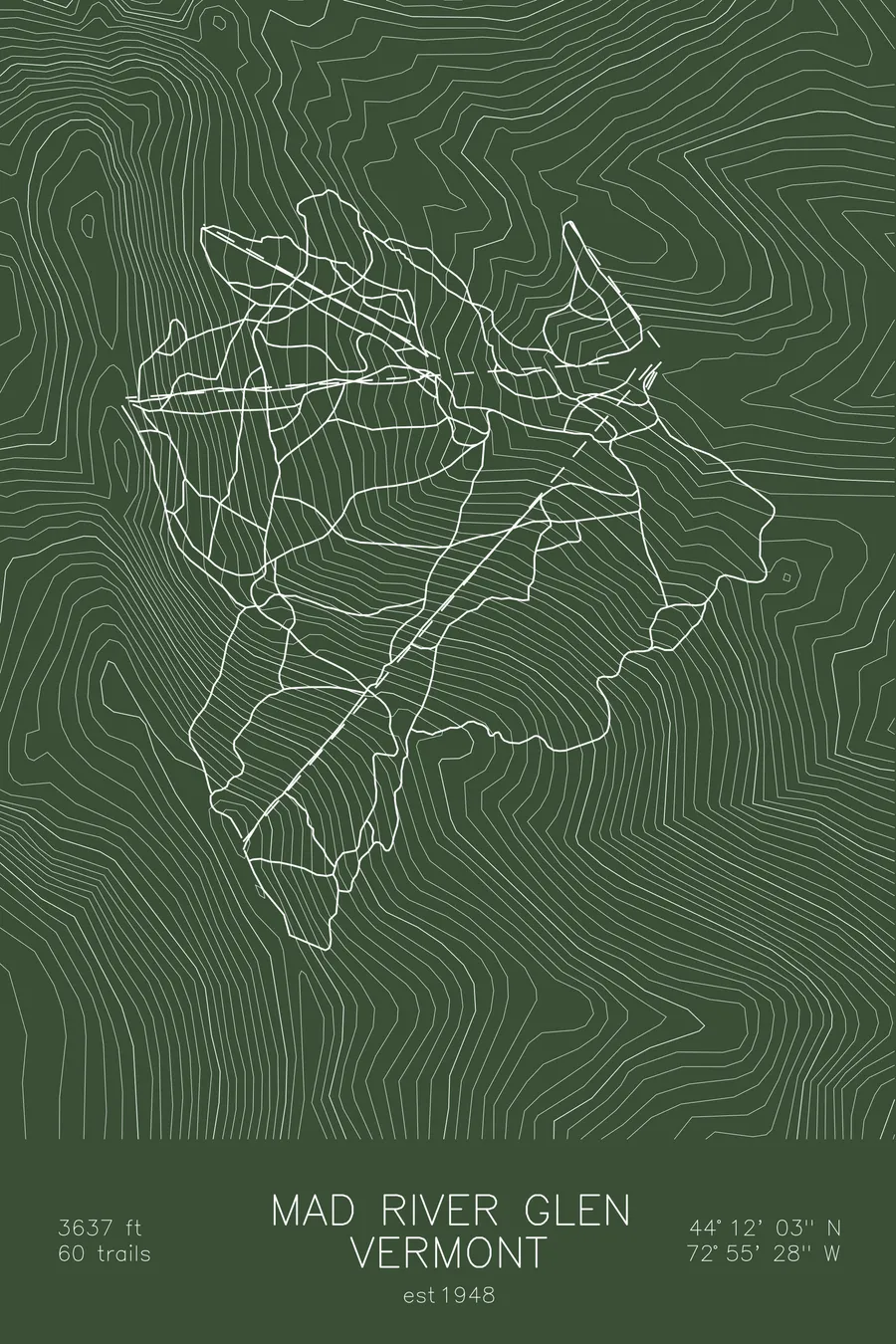 Mad River Glen, Green colorway