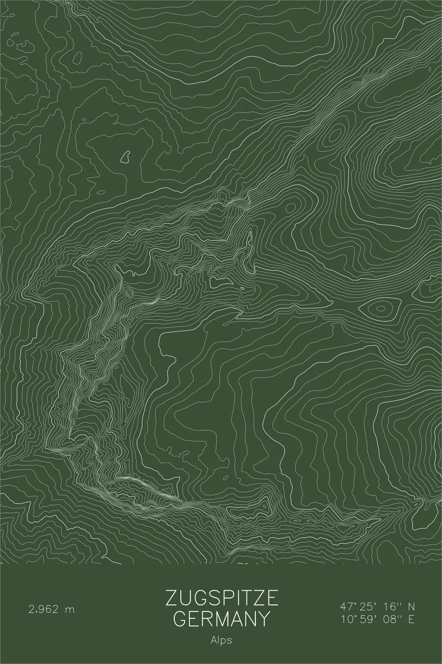 Zugspitze, Green colorway