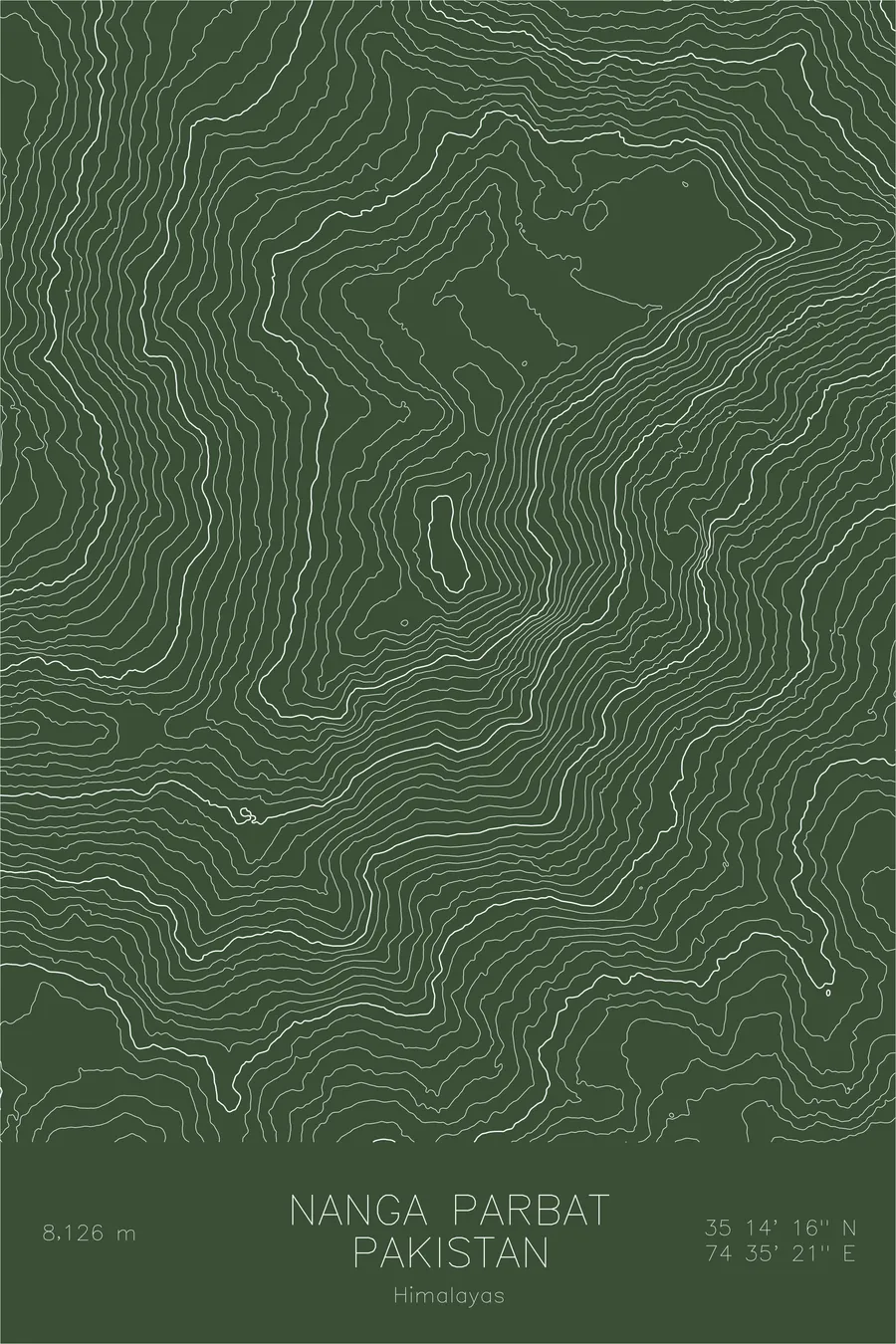 Nanga Parbat, Green colorway