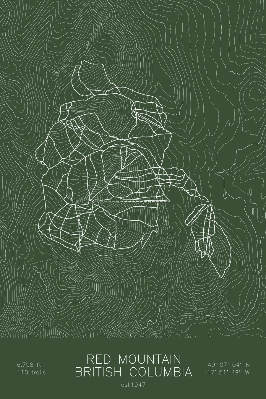 Red Mountain, Green colorway