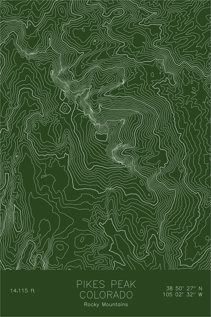 Pikes Peak — Green