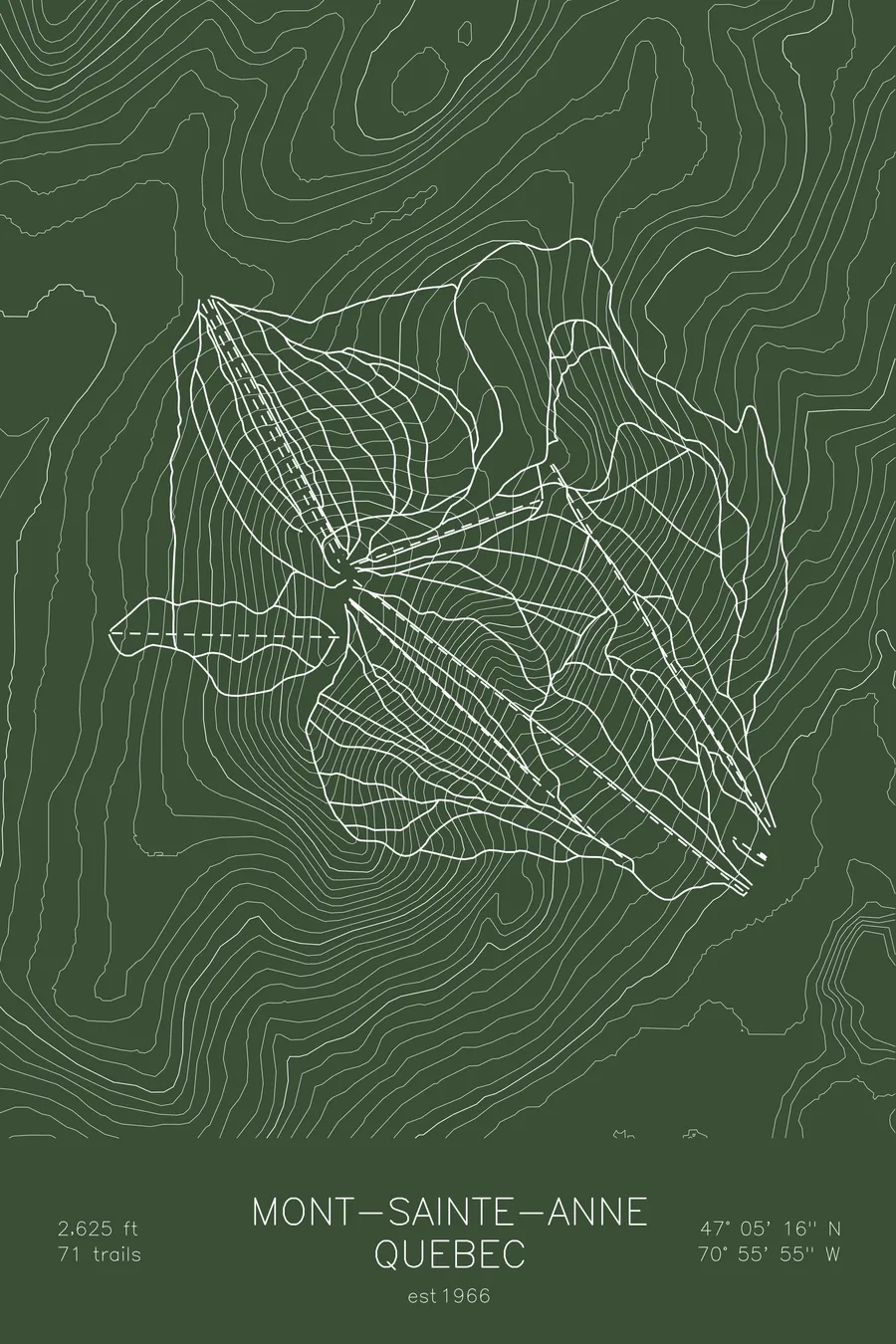 Mont-Sainte-Anne, Green colorway