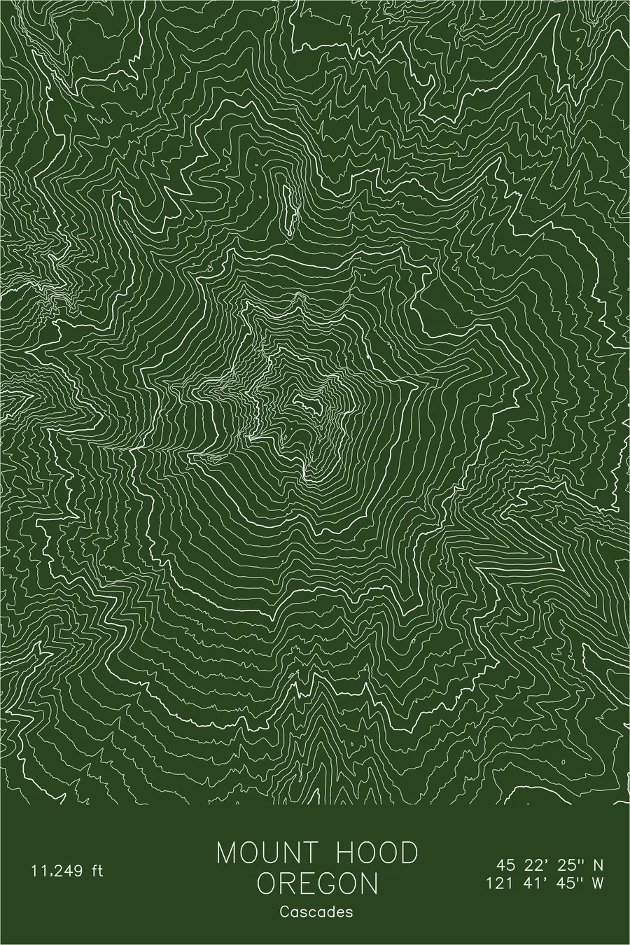 Mount Hood — Green