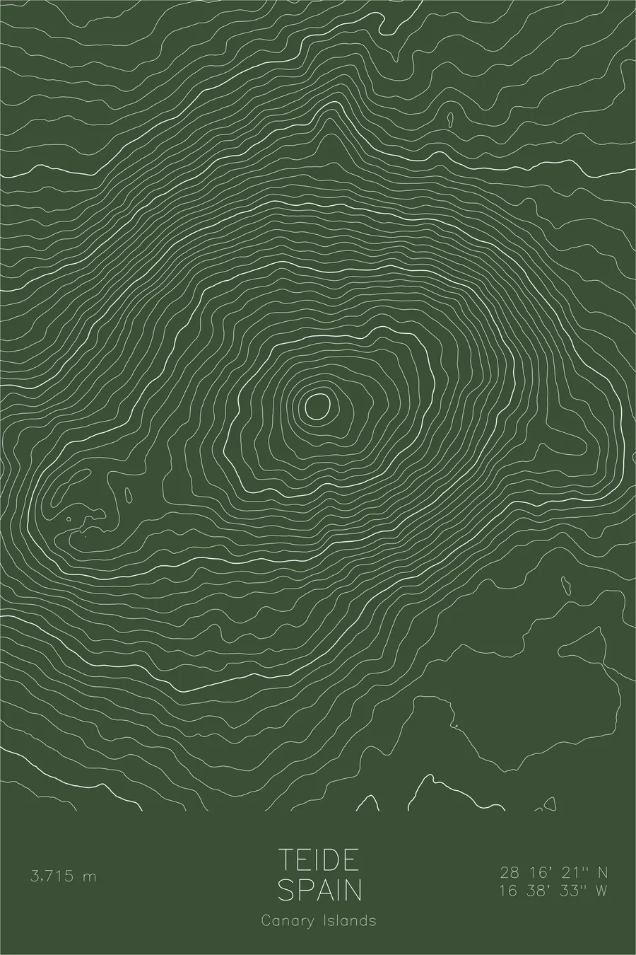 Teide, Green colorway