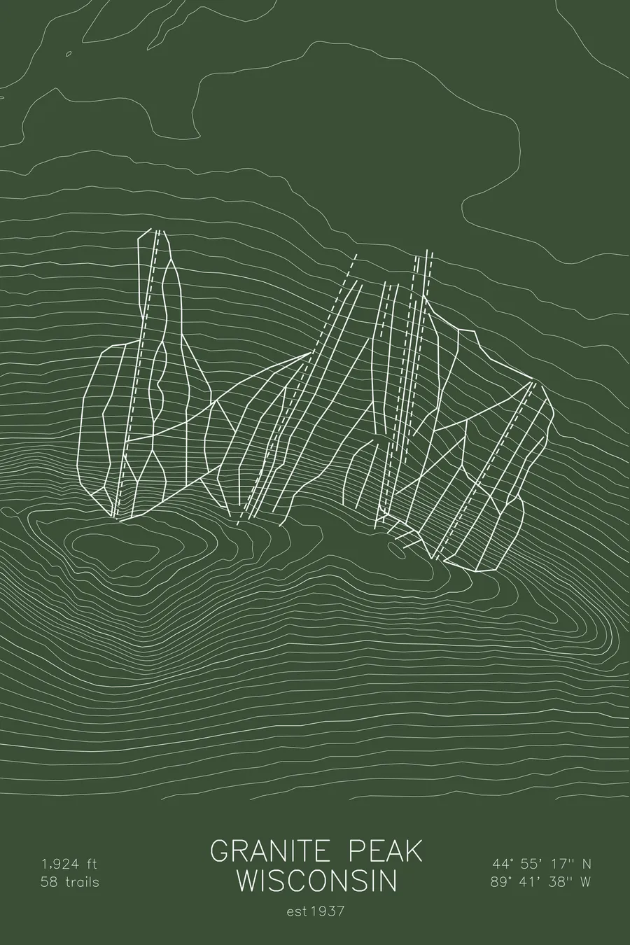 Granite Peak, Green colorway